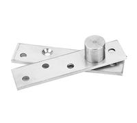 Bisagras para puerta Paquete de 2 Bisagras de Puerta de Rotación Bisagras Giratorias de 360 Grados Bisagras Pivotantes Ocultas de Acero Inoxidable de 100x24mm con Eje Ascendente (Eje Excéntrico)