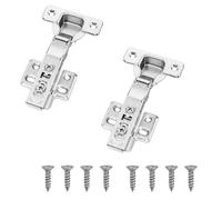 Bisagras para puertas de ducha de cristal Glass door hinge, 25 mm, set of 2, hydraulic hinge with screws(Full cover)