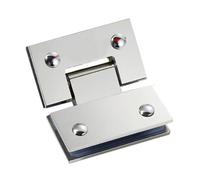 Bisagras para puertas de ducha de cristal Glass door hinge 90/135/180 degrees wall-to-glass hinge Suitable for 8-12 mm glass(135 Degree Glass to Glass)