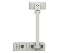 Bisagras para ventanas, 2 cerraduras de seguridad multifunción for ventanas, protección for el hogar, anticaídas, hebilla ajustable for