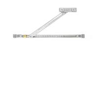 Bisagras para ventanas, Tope limitador de ventana, cerradura corrediza, herrajes cierre, tope soporte a prueba viento, deslizante for ventanas(Silverb Typefree Punch)