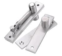 Bisagras Pivote de acero inoxidable de 360 grados, eje giratorio de alta resistencia, bisagra de puerta de madera, eje de puerta, eje oculto