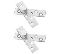 Bisagras plegables, 2 piezas, bisagras invisibles for puerta, bisagra oculta, rotación de 180 grados, for puertas secretas, estanterías y puertas batientes, 2,95 pulgadas(2.95 Inch)