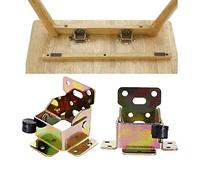 Bisagras Plegables, 2Pcs Bisagra Autoblocante, Patas Plegables para Mesa, Bisagra Mesa Trabajo Plegable para Accesorios de Patas de Mesa Plegables(90 Grados)