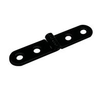 Bisagras plegables con solapa de 180 grados for máquina coser, accesorios Hardware for muebles, bisagra esquina redondeada, 5 uds Para Muebles(Black)