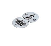 Bisagras plegables for puerta de armario, bisagra oculta de aleación de Zinc, herraje for muebles, ferretería práctica, 2 uds.(Style 1)