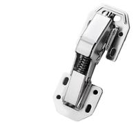 Bisagras plegables for puertas de armario, 1 unidad, con resorte for armario.(5-inch [no buffer] with screws)