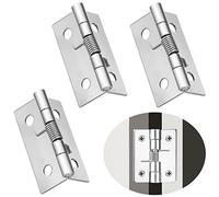 Bisagras Puertas Cocina Abatibles Bisagra de Piano para Puerta de Madera Bisagras Acero Inoxidable 3 Pieza Visagras para Muebles de Cocina Visagra Sin Tornillo (2 Pulgada)