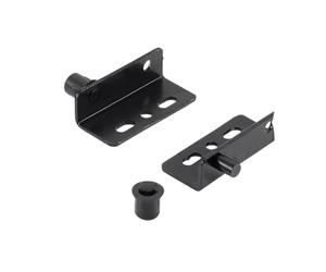 Bisagras secretas resistentes de hierro con cierre vertical para entradas de madera, instalación sin herramientas, junta secreta de puerta de gabinete