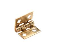 Bisagras superpuestas para gabinetes Bisagras ocul 10 Uds. Mini Bisagra Chapada En Latón, Pequeña Joyería Decorativa, For Puertas Armarios, Accesorios Muebles
