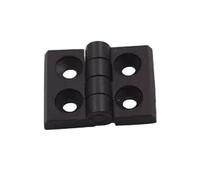 Bisagras superpuestas para gabinetes Bisagras ocul Bisagra De Perfil Aluminio, 1 Uds., For 2020, 3030, 3040, 4040, Metal, Gruesas Aleación Zinc(4040-Black)