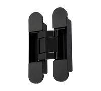 Bisagras superpuestas para gabinetes Bisagras ocul Bisagra de puerta madera plegable oculta 40 kg/80 kg, resistente, herraje oculto for muebles, bisagra gabinete(Nero,80KG)
