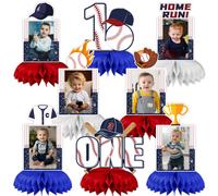 Bisbol 1st Birthday Decorations Rookie of the Year 1st Birthday Decorations Honeycomb