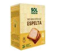 Biscotes de Espelta, Ecológicos, Caja 270 g. Pack de 2