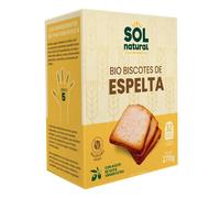 Biscotes de espelta en caja bio 270g Sol Natural