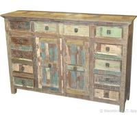 Biscottini Aparador de Madera Reciclada Anticato 153x40x104 cm