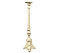 Biscottini Candelabro Vintage, Portavelas de Hierro Forjado, Linterna de Interior de Muebles, portavelas de Mesa, candelabros Shabby Chic Artesanal