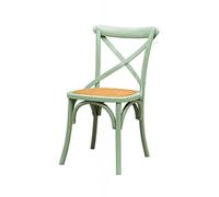Biscottini Chaise Salle a Manger 86x42x46 cm - Chaise de Bar et Chaise Bistrot Bois - Chaise de Cuisine en Rotin - Meuble de Cuisine - Meuble Bois