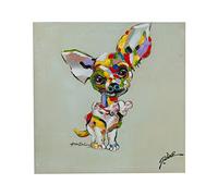 Biscottini Cuadro moderno salón 61 x 2 x 61 cm | Cuadro sobre lienzo | Cuadros dormitorio | Cuadros vintage | Cuadros cocina