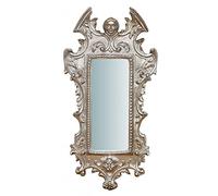 BISCOTTINI INTERNATIONAL ART TRADING Espejo Shabby Chic de Pared 65 x 25 cm | Espejos Decorativos de Pared | Espejo Entrada