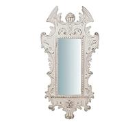 BISCOTTINI INTERNATIONAL ART TRADING Espejo Shabby Chic de Pared 65 x 35 cm | Espejos Decorativos de Pared | Espejo Entrada