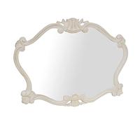 Biscottini International Art Trading Espejo Shabby Chic de Pared 90x69 cm | Espejos Decorativos de Pared | Espejo de Entrada, V-L7744-B
