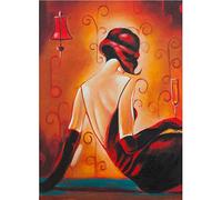 BISCOTTINI INTERNATIONAL ART TRADING Galletas cuadro sobre lienzo 72 x 52 cm | Cuadro salón pintura al óleo | Cuadros oficina y para el hogar