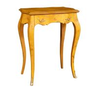 Biscottini Mesa Consola 55,5 x 37,5 x 74,5 cm (Largo x Ancho x Alto) - Mesa de Comedor de Madera Maciza - Mesa de salón - Consola de Entrada