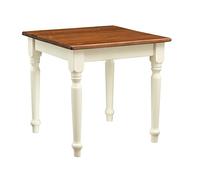 Biscottini mesa cuadrada 80x80 cm Made in Italy | Mesa cocina pequeña | Mesa madera maciza | Mesa salon pequeña