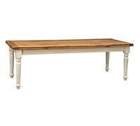 Biscottini Mesa Extensible de Comedor 250 x 80 x 100 cm - Mesa Extensible para Exterior e Interior Fabricada en Italia - Mesa de Comedor Extensible de Madera Maciza de Tilo