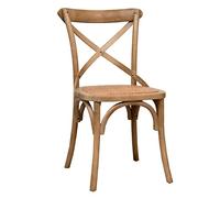Biscottini Silla de Cocina de Madera 86 x 42 x 46 cm | Sillas de Cocina Madera Vintage | Sillas de Comedor y Jardín
