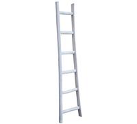 Biscottini Toalleros de baño sin Taladro 180x8x44 cm - Escalera Madera para Dormitorio - Toalleros de baño de pie - Perchero de pie