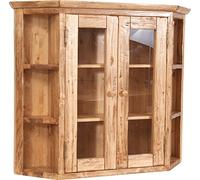 Biscottini Vitrina, Madera, Acabado Natural, 86X21X75