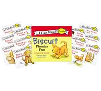 Biscuit 12-Book Phonics Fun!: Includes 12 Mini-Books Featuring Short and Long Vowel Sounds (My First I Can Read, Phonics: Biscuit)