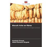 Biscuit riche en fibres: Le son de blé et la farine maltée renforcent l'apport nutritionnel