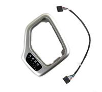 Bisel de cambio plateado y arnés de cable para Jeep para Cherokee 2014-2018, reemplaza 5YD27LS5AA 68413957AA, parte interior de plástico