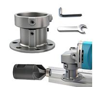 Biselador de amoladora angular, de precisión resistente ajustable, punta de biselado con placa guía para amoladora angular - Para trabajadores de hierro, aluminio y cobre, mecánicos y