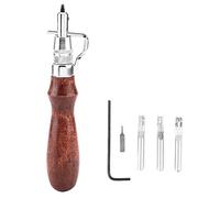 Biselers de borde de cuero, Professional 5 en 1 Multifuncional Biseler Cutting Cutting Disvice de artesanía Pro Groover Set