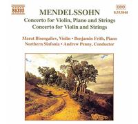 Bisengaliew - Mendelssohn : concerto pour violon, piano et cordes, concerto pour violon et cordes