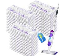 Bisenkud Almohadillas de limpieza compatibles con recambios Swiffer Power MOP | Paquete de 45 almohadillas 20% más gruesas | Limpiador profundo de pelo y grasa de mascotas