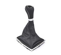 Bisenya 6 velocidades Pomo de la palanca de cambios + tapa de la palanca de cambios + marco Reemplazo para Clase C W204 Coupe C204 T-Model S204