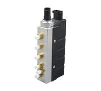 Bisenya Bloque de válvulas de suspensión neumática C2C35166 2W933B486AA compatible con XJ6 XJ8 X350 X358 3.0 2004-2009
