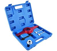 Bisenya Kit de herramientas de sujeción del amortiguador de vibraciones T10531, herramienta de extracción de polea de cigüeñal, adecuado para motor TFSI de 4 cilindros 1.8L 2.0L