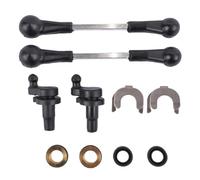Bisenya Kit de Reparación de Deflector de Remolino del Colector de Admisión Compatible con 059198212 059129711 059129712 2.7 3.0 TDI