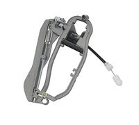 Bisenya Soporte de manija de puerta automotriz delantera izquierda Compatible B-M-W X5 E53 2000-2006 51218243615 8243615