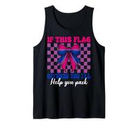 Bisexual Bi Pride This Flag Ofends You I'll Help You Pack Camiseta sin Mangas