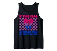 Bisexual Bi Pride This Flag Ofends You I'll Help You Pack Camiseta sin Mangas