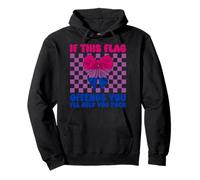 Bisexual Bi Pride This Flag Ofends You I'll Help You Pack Sudadera con Capucha