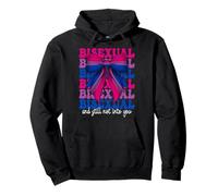 Bisexual y aún no me gustas, divertida bandera del orgullo bi LGBTQ Sudadera con Capucha