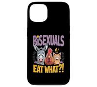 Bisexuals Eat What Funny Animal Humor Carcasa para iPhone 13